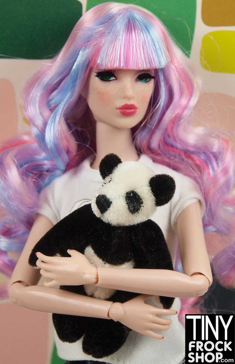 Barbie Pose-able Black & White Panda Bear - TinyFrockShop.com