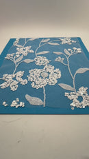 12" Fashion Doll F0281 Delicate White Sequined Lace Fabric