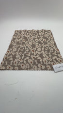12" Fashion Doll F0293 Beige Spots on Tan Fabric