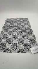 12" Fashion Doll F0199 Sheer Circle Flowers Fabric