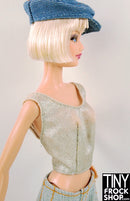 12" Fashion Doll Silver Top