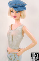 12" Fashion Doll Silver Top