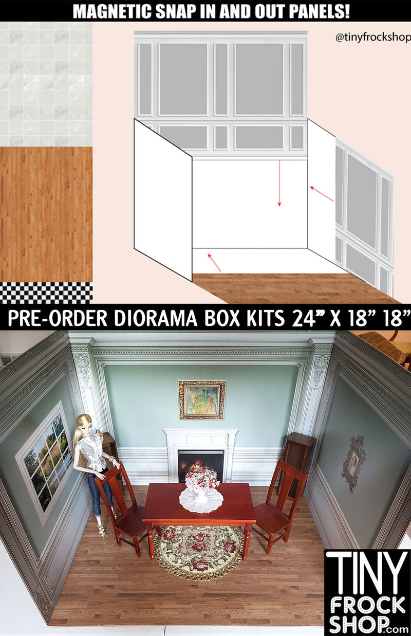 12" Fashion Doll Diorama Box Starter Kit by TFS