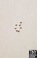12 Inch Fashion Doll Small Metal Nose Stud Piercing - Pack of 6 - TinyFrockShop.com