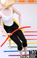 1/8 Inch Wide -  12 Inch Fashion Doll Double Faced Satin Ribbon - 1 Yard Cut - Tiny Frock Shop