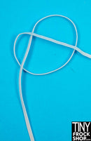 1/8" Flat Elastic - 12" - TinyFrockShop.com