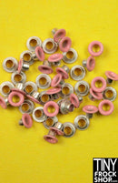 1/8 Inch -  12 Inch Fashion Doll Small Round Solid Color Eyelets - Pack of 12 - Tiny Frock Shop