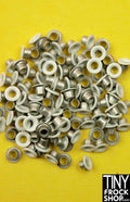 1/8 Inch - Barbie Small Round Solid Color Eyelets - Pack of 12 - Tiny Frock Shop