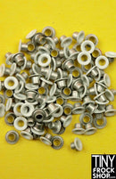 1/8 Inch -  12 Inch Fashion Doll Small Round Solid Color Eyelets - Pack of 12 - Tiny Frock Shop