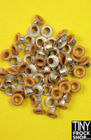 1/8 Inch -  12 Inch Fashion Doll Small Round Solid Color Eyelets - Pack of 12 - Tiny Frock Shop