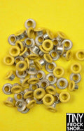 1/8 Inch - Barbie Small Round Solid Color Eyelets - Pack of 12 - Tiny Frock Shop