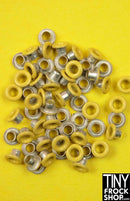 1/8 Inch -  12 Inch Fashion Doll Small Round Solid Color Eyelets - Pack of 12 - Tiny Frock Shop
