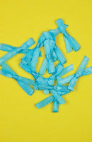 1 Inch Wide -  12 Inch Fashion Doll Sized Satin Pre-Made Bow - Pack of 12 - Tiny Frock Shop