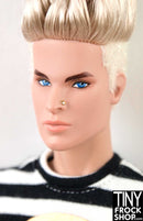 12 Inch Fashion Doll Medium Metal Nose Stud Piercing - Pack of 6 - TinyFrockShop.com