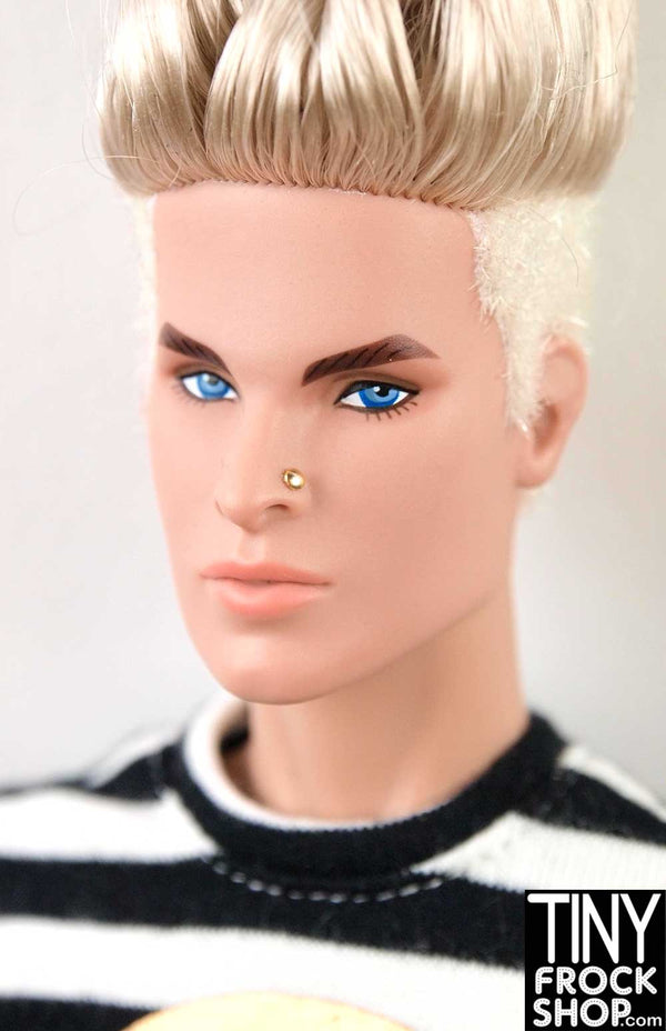 Barbie Medium Metal Nose Stud Piercing - Pack of 6 - TinyFrockShop.com