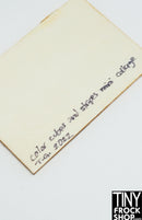 12" Fashion Doll Collage on Wood Horizontal with Easel by Tiffany Gholar - 2 Styles