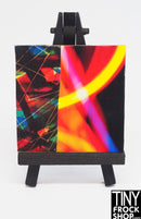 12" Fashion Doll Collage on Wood Square with Easel by Tiffany Gholar - 6 Styles