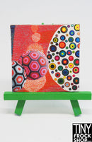 12" Fashion Doll Collage on Wood Square with Easel by Tiffany Gholar - 6 Styles