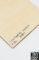 12" Fashion Doll Collage on Wood Square with Easel by Tiffany Gholar - 6 Styles