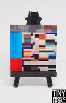 12" Fashion Doll Collage on Wood Square with Easel by Tiffany Gholar - 6 Styles