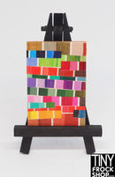 12" Fashion Doll Collage on Wood Vertical with Easel by Tiffany Gholar - 6 Styles