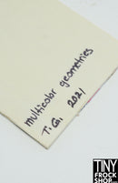 12" Fashion Doll Collage on Wood Vertical with Easel by Tiffany Gholar - 6 Styles