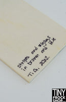 12" Fashion Doll Collage on Wood Vertical with Easel by Tiffany Gholar - 6 Styles