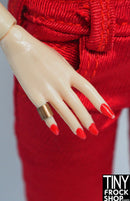 12 Inch Fashion Female Doll Tube Rings Set of 10