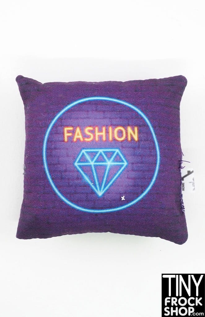 12" Fashion Doll Neon Fashion Pillows by Dress that Doll