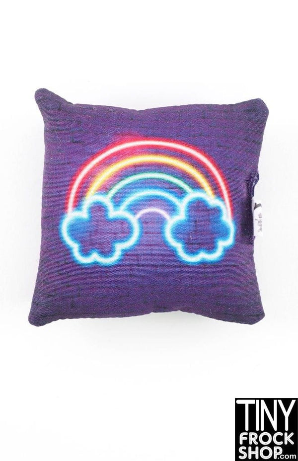 12" Fashion Doll Neon Rainbow Pillows by Dress that Doll