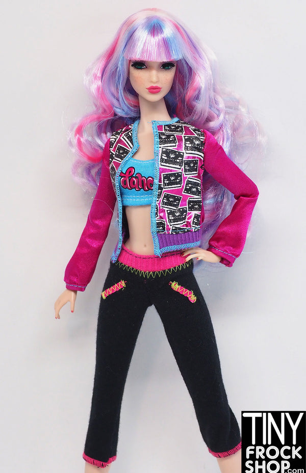 12" Fashion Doll Dance 3 Piece Outfit