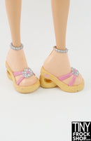 12" Fashion Doll  Flower Sandal