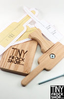 12" Fashion Doll Tiny Frock Shop Doll Clothes Ironing Board Kit