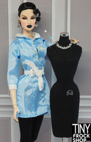 12" Fashion Doll 2003 Model Spa Getaway Blue Jacket