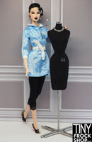 12" Fashion Doll 2003 Model Spa Getaway Blue Jacket