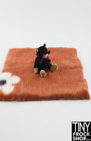 12" Fashion Doll 7-8 inch Square Fur Area Rugs by Pam Maness