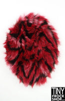 12" Fashion Doll 7 inch Oval Fur Area Rugs by Pam Maness