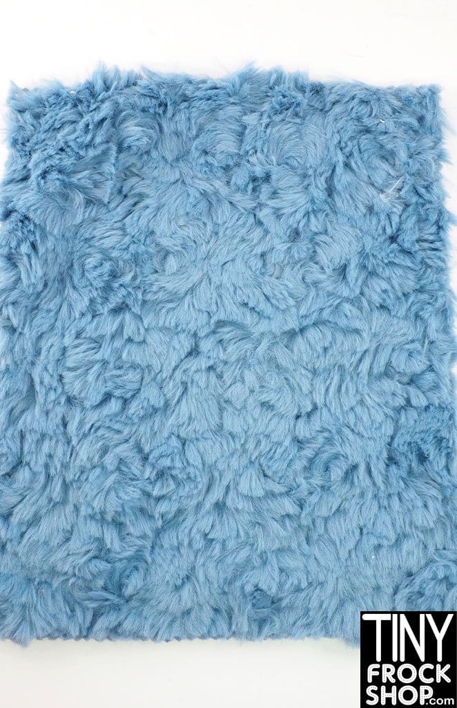 12" Fashion Doll 8 inch Rectangle Fur Area Rugs by Pam Maness