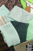 12" Fashion Doll Fabric Pack Assortment - Greens