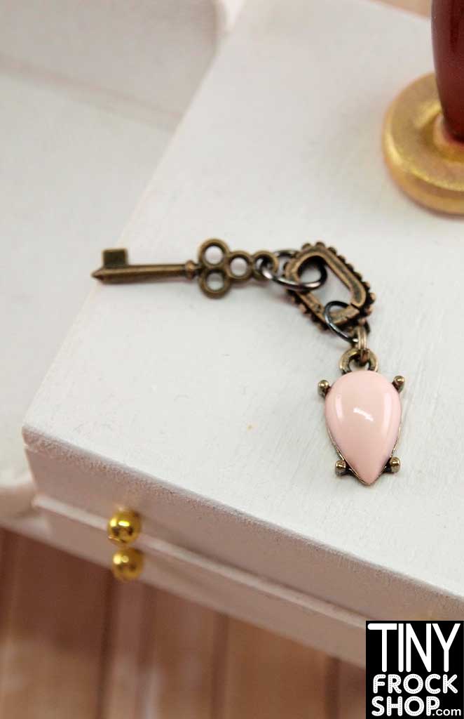 12 Inch Fashion Doll House Key With Key Chain by Pam Maness--Many Styles - TinyFrockShop.com