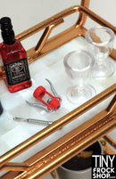 12" Fashion Doll Rolling Cart with Mother Of Pearl - More Colors