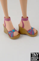 12" Fashion Doll  Platform Wedge Shoe - Tiny Frock Shop