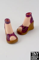 12" Fashion Doll  Platform Wedge Shoe - Tiny Frock Shop