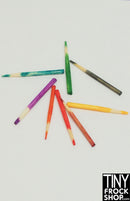 12" Fashion Doll Set of 8 Colored Pencils