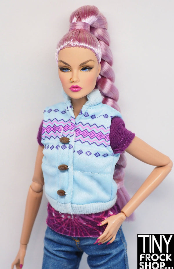 12" Fashion Doll My Nature Blue Vest