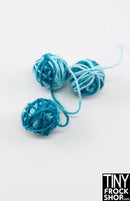 12" Fashion Doll Nonnas Variegated Handmade Yarn Ball By Ash Decker - More Colors