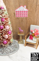 12" Fashion Doll Grey Christmas Tree Skirts by Dress that Doll