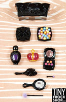 12 Inch Fashion Doll Re-Ment 10 Piece Designer Style Cosmetic Set - Tiny Frock Shop