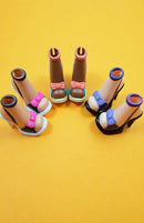 12" Fashion Doll  Pink Bow Sandal Shoes