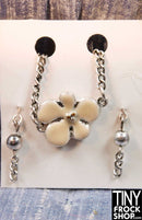 12" Fashion Doll Floral Enamelled Set by Pam Maness